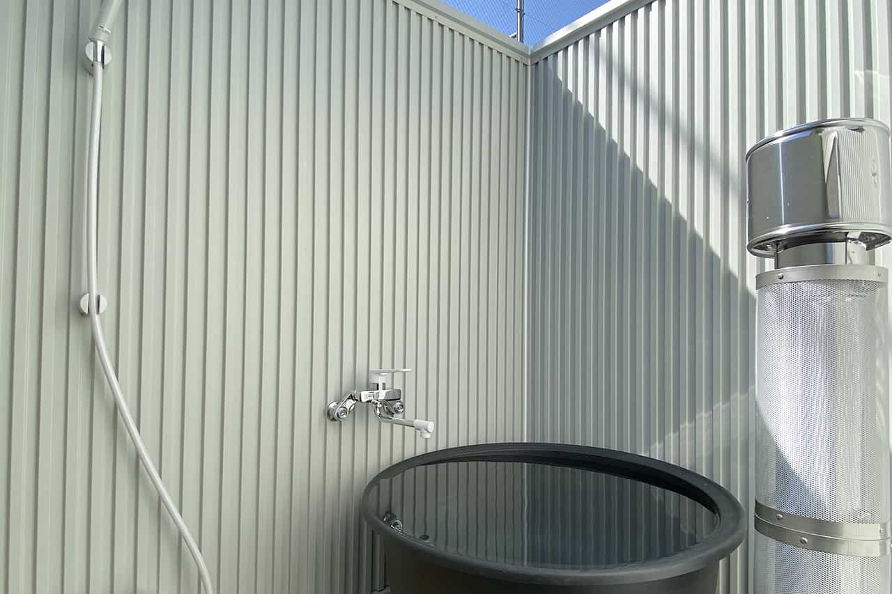 五右衛門風呂露天